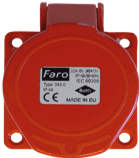 Розетка щитовая 32x4